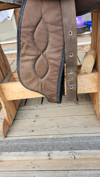 16" Big Horn Synthetic Western Saddle