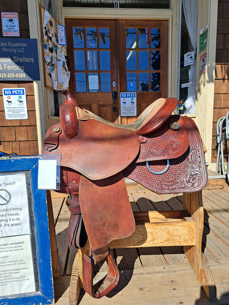 15.5" Dale Chavez Reining Saddle