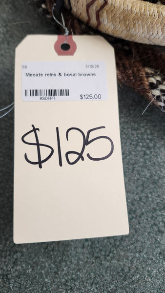 Mecate Reins & Bosal