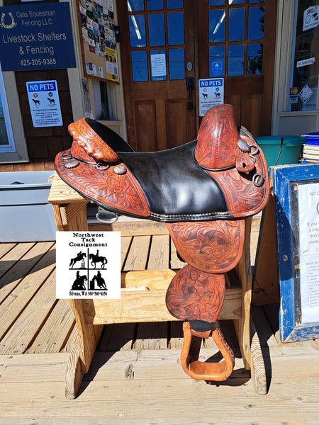 15.5" Bob Marshall Treeless Endurance Saddle