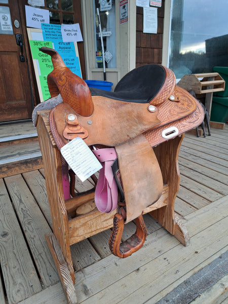 15" Abetta All Around Western Saddle