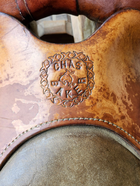 16" Chas Baker Custom Ranch Saddle