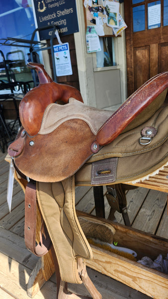 14" Big Horn Cordura Western Saddle