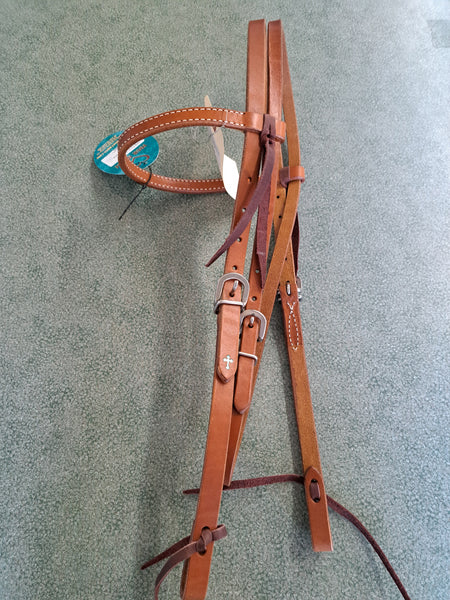 New Turquoise Cross Headstall