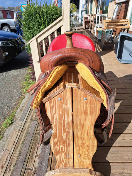 14" Alamo Trophy Barrel Saddle