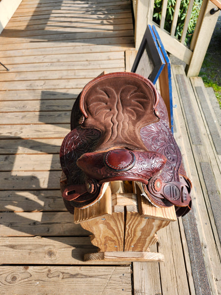 12" The American Happy Trails Western Pony Saddle