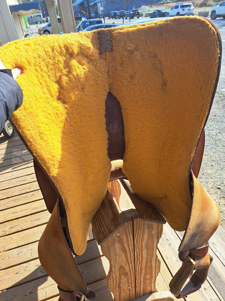 16" Sergeant's Texas Classic Roughout Work Saddle