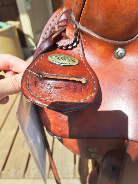 15" Colorado Saddlery Pecos River Rider Saddle