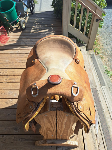 16" Sergeant's Texas Classic Roughout Work Saddle
