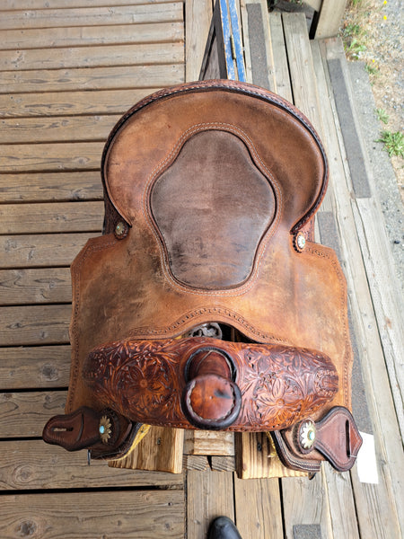 14" Corriente Barrel Racing Saddle