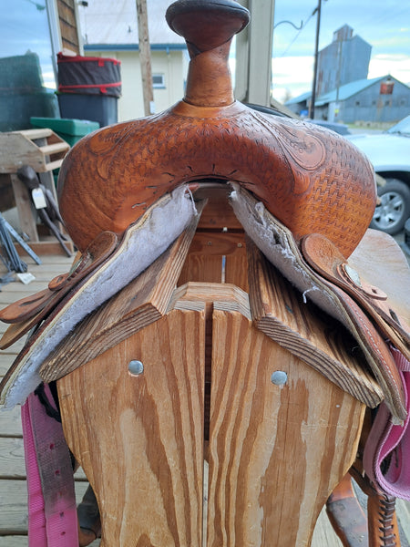 15" Abetta All Around Western Saddle