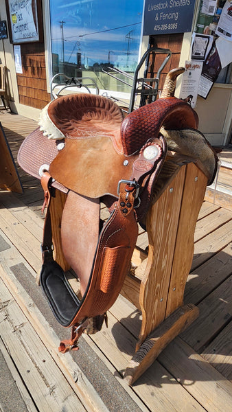 14.5" Billy Cook Barrel Saddle