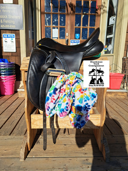 17" Black Country Dressage Saddle