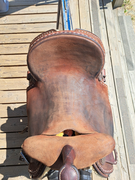 15" Burns Barrel Saddle