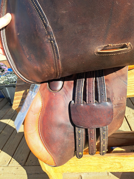 16.5" Crosby Olympia All Purpose English Saddle