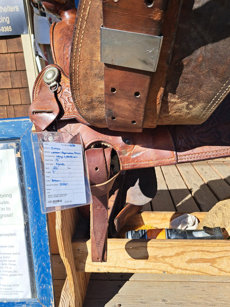 15" Simco Western Equitation Show Saddle