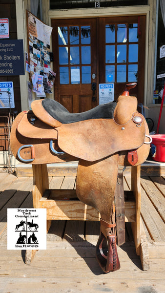 16" Reinsman Roughout Training Saddle