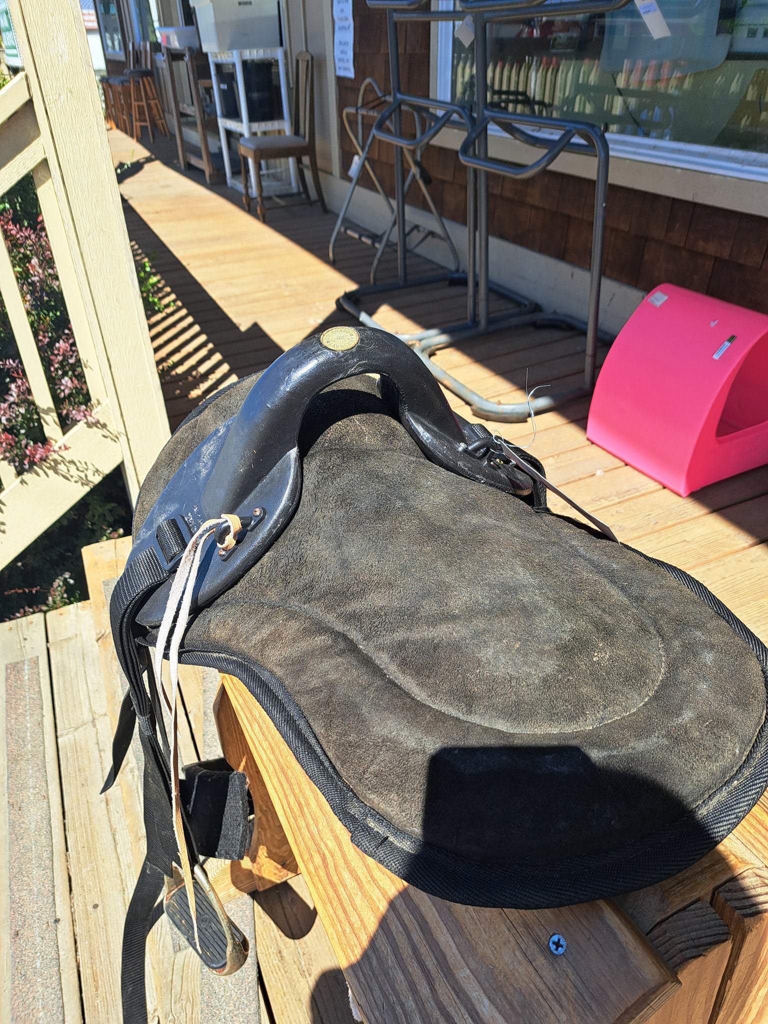 Colorado Saddlery Natural Ride Bareback Saddle