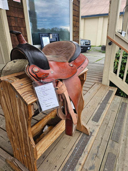 12.5" B Bar B western saddle