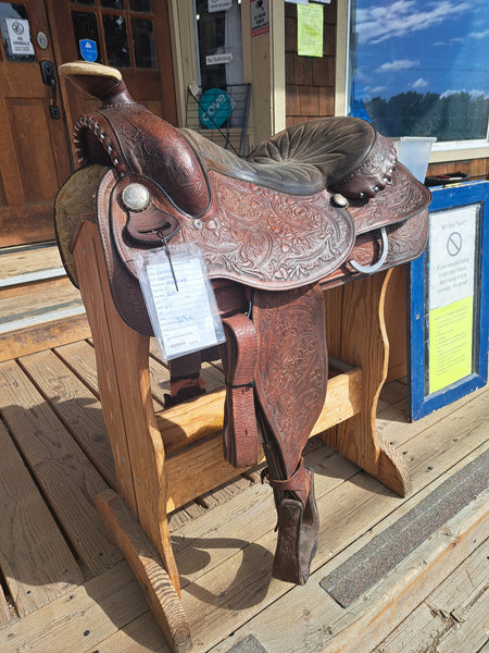 17" Hereford Equitation Saddle