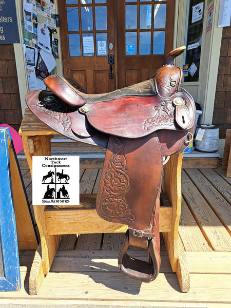 ON TRIAL 15" Circle Y Arabian Western Trail Saddle