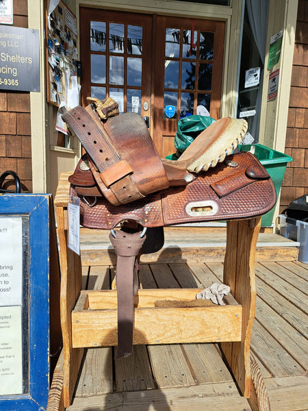 14" Billy Cook Barrel Racing Saddle