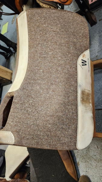 Ed & Martha Wright Wool Saddle Pad