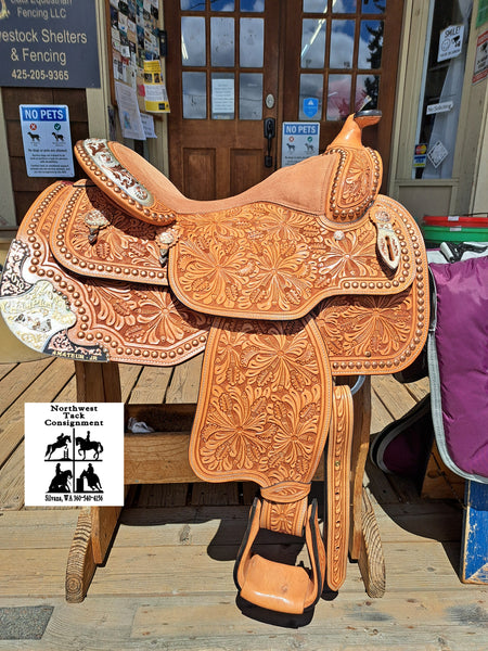 16" Dale Chavez Western Equitation Show Saddle