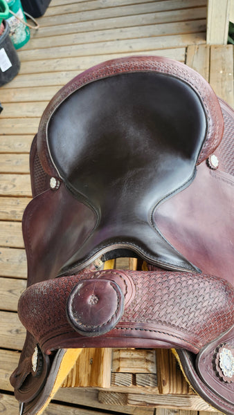 16" Crates Classic Reining Saddle