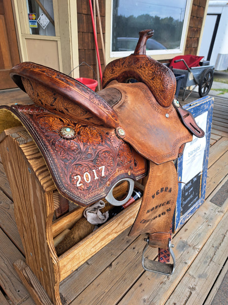 14" Corriente Barrel Racing Saddle