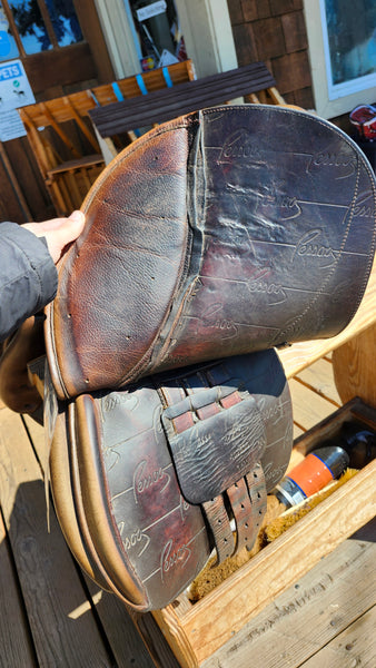 16.5" Pessoa Rodrigo Jumping Saddle