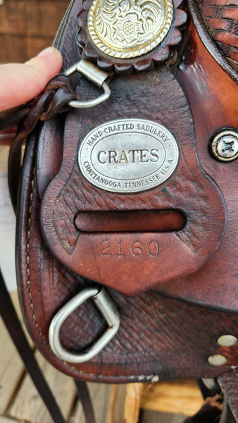 16" Crates Western Trail Saddle