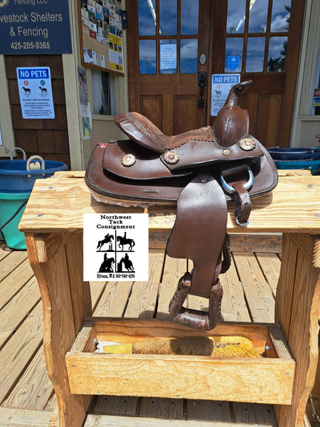 8" Tough 1 King Series Western Saddle