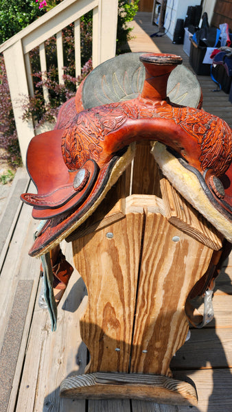 14" Tex Tan Pro Only Barrel Saddle