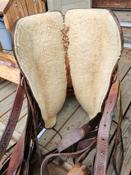 16" Chas Baker Custom Ranch Saddle