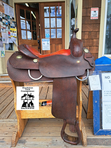 16" Bob's Custom Saddles Ranch Cutter