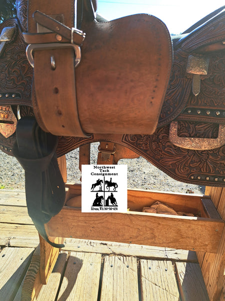 17" Wenger Custom Western Equitation Show Saddle