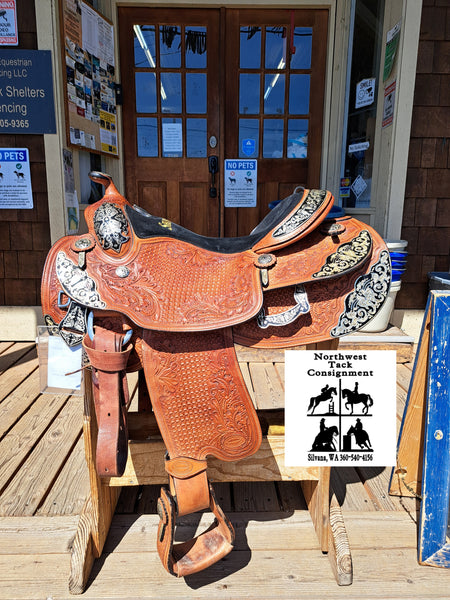 17" Showman Western Equitation Show Saddle