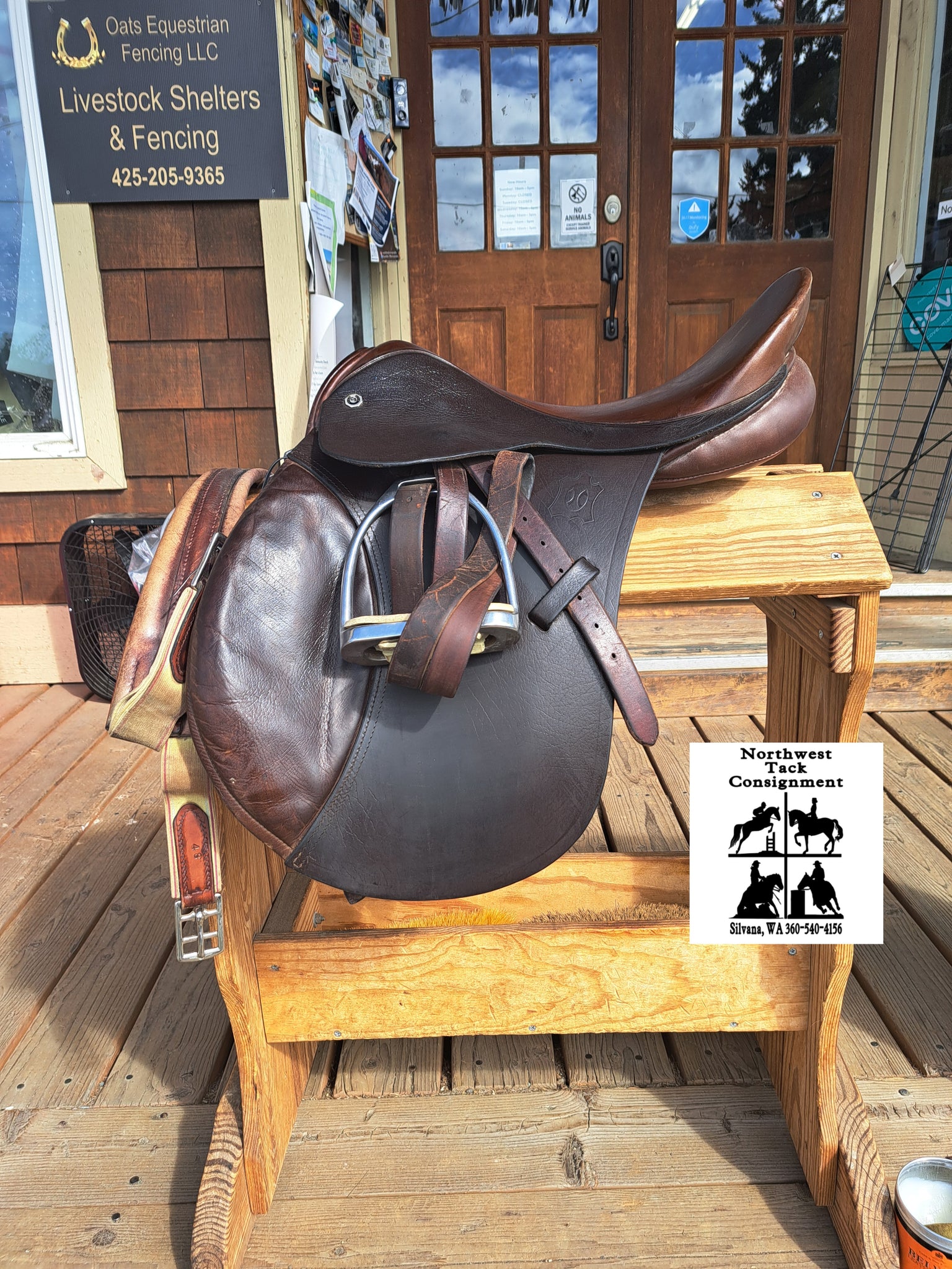 17" Coventry All Purpose English Saddle