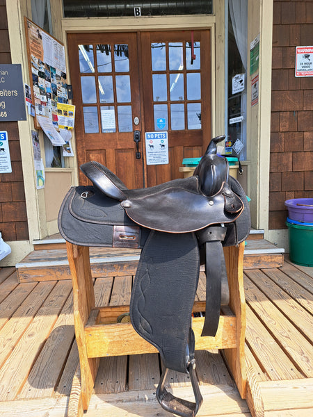 15" Circle Y Park and Trail Western Cordura Saddle