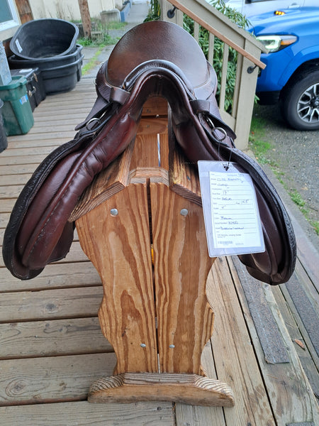 17" Cliff Barnsby Jumping Saddle