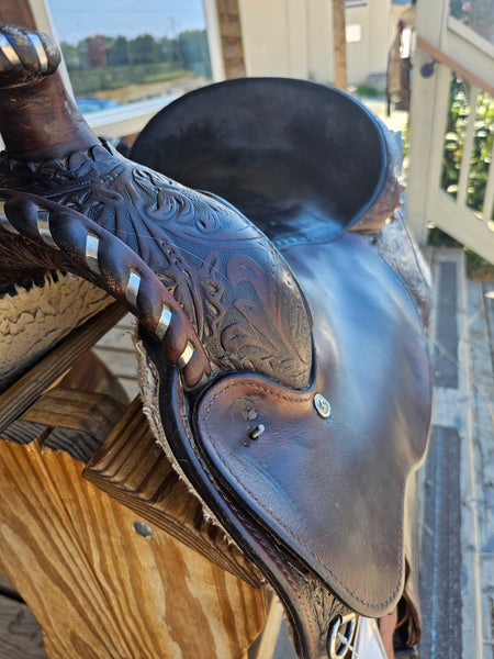 15" Circle Y Western Equitation Saddle