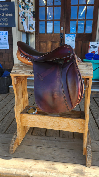 17" Stubben Siegfried VSD D.L. All Purpose English Saddle
