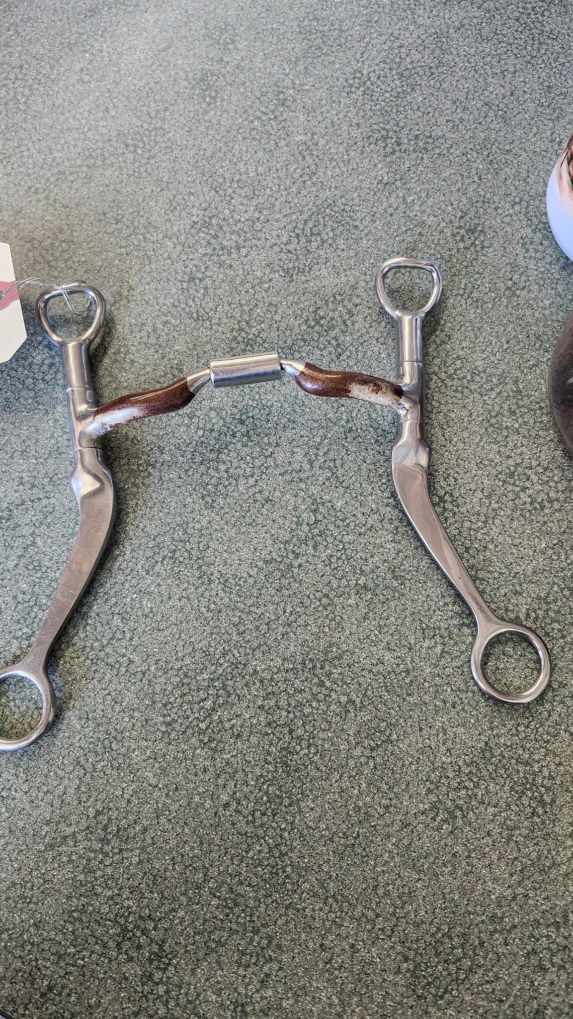 5" Myler Flat Shank With Low Port Comfort Snaffle