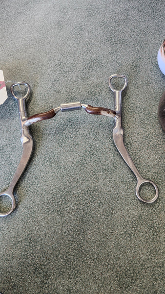 5" Myler Flat Shank With Low Port Comfort Snaffle