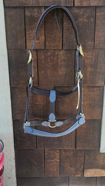 FULL Kentucky Ergonomic Leather Halter