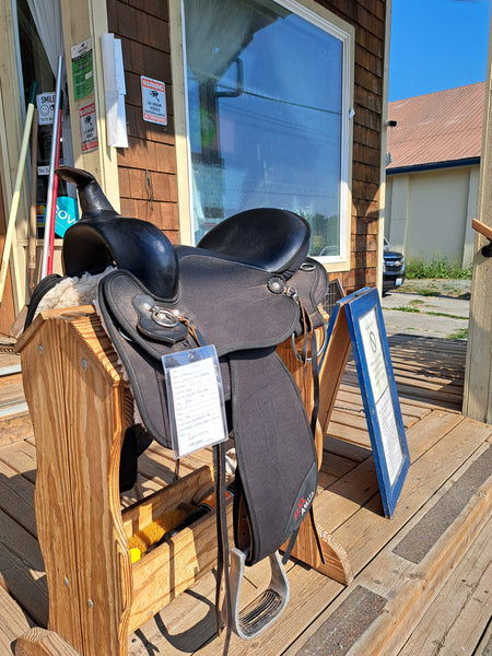 ON TRIAL 16" Abetta Western Trail Saddle