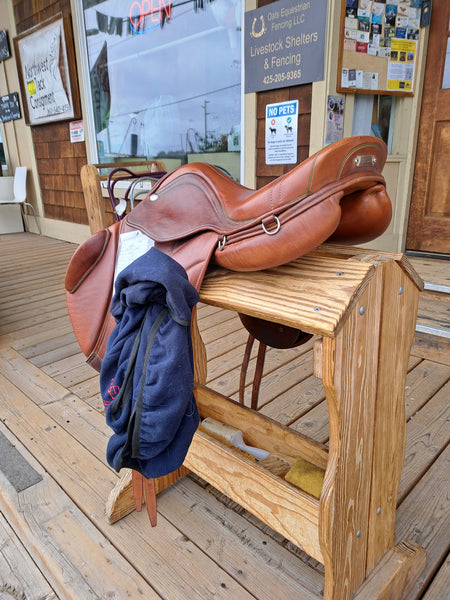 18" Zaldi Lasarte Jump Saddle