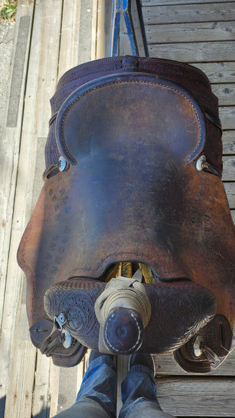 16" SRS All Around Roper Saddle