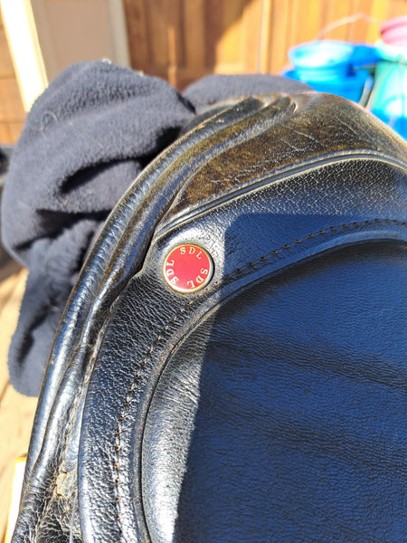 18.5" SDL Lemke Deluxe Dressage Saddle